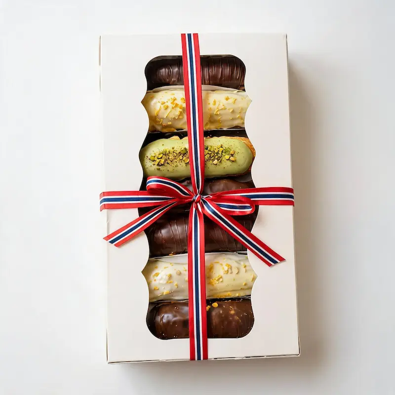 Standard boks med 7 éclairs